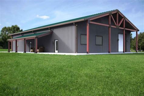 pole barn metal houses|40x60 pole barn prices installed.